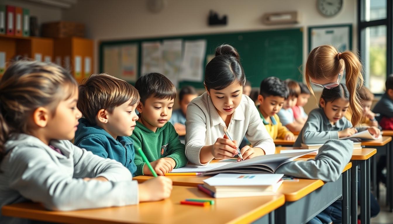Student preparing for exams with study materials