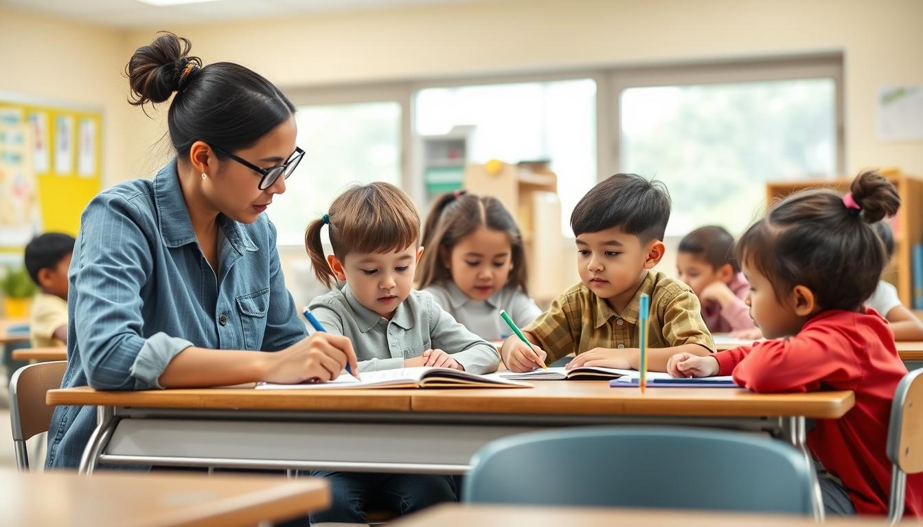 Student developing practical and academic skills